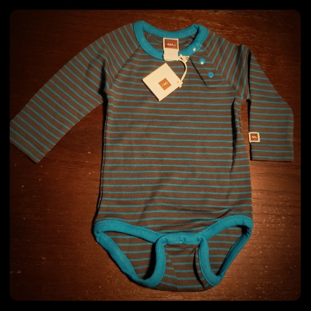 NWT Tea Collection onesie